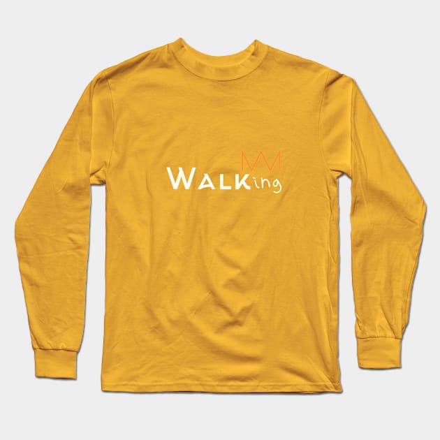 walKING Long Sleeve T-Shirt by yam2017